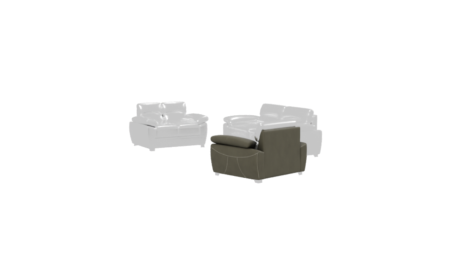 Contemporary Sofa Set 3D Model - Professional 3D Model Render 13