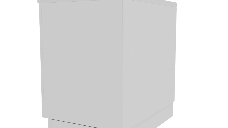 Stylish Modern Bathroom Vanity - Professional 3D Model Render 3