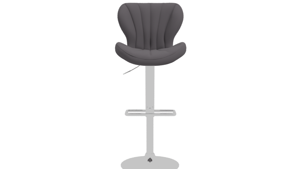Stylish Modern Bar Stool 3D - Professional 3D Model Render 11