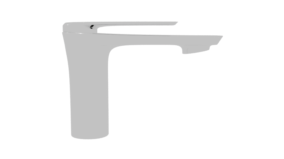 Stylish Modern Faucet 3D Model - Professional 3D Model Render 8