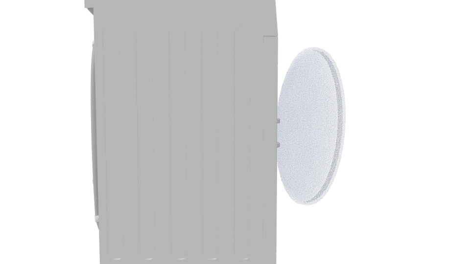 Front-Loading Washing Machine 3D - Professional 3D Model Render 8