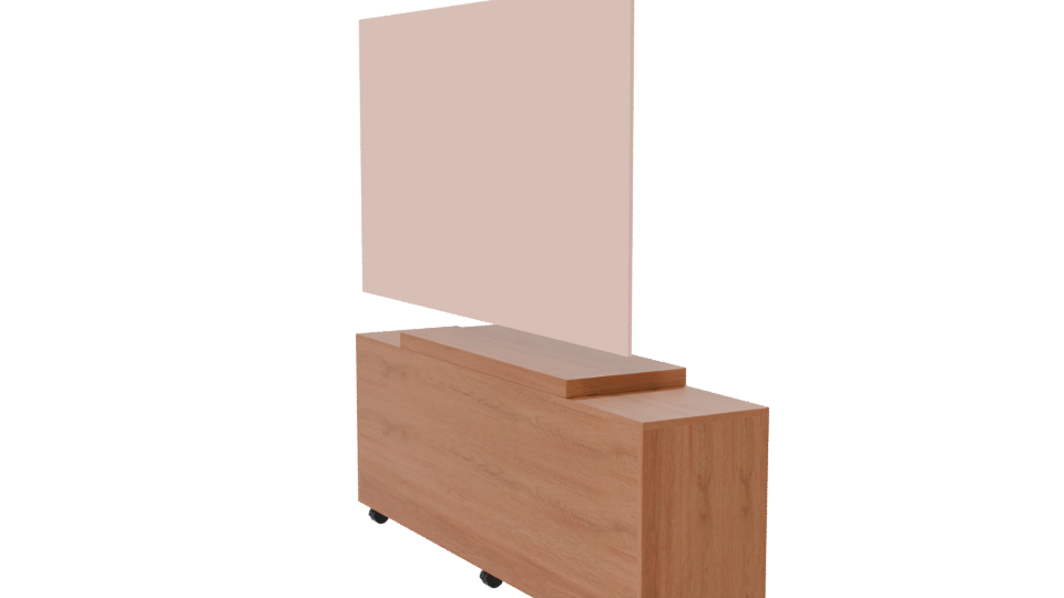 Contemporary TV Stand Model 3D - Professional 3D Model Render 7