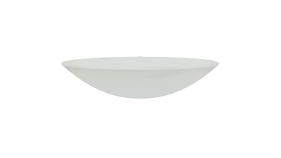 Modern Glass Ceiling Light 3D - Professional 3D Model Render 3