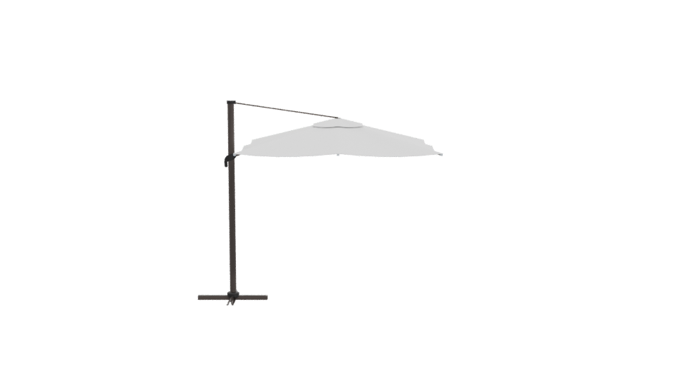 Stylish Outdoor Canopy Sun Shade 3D Model - Professional 3D Model Render 11