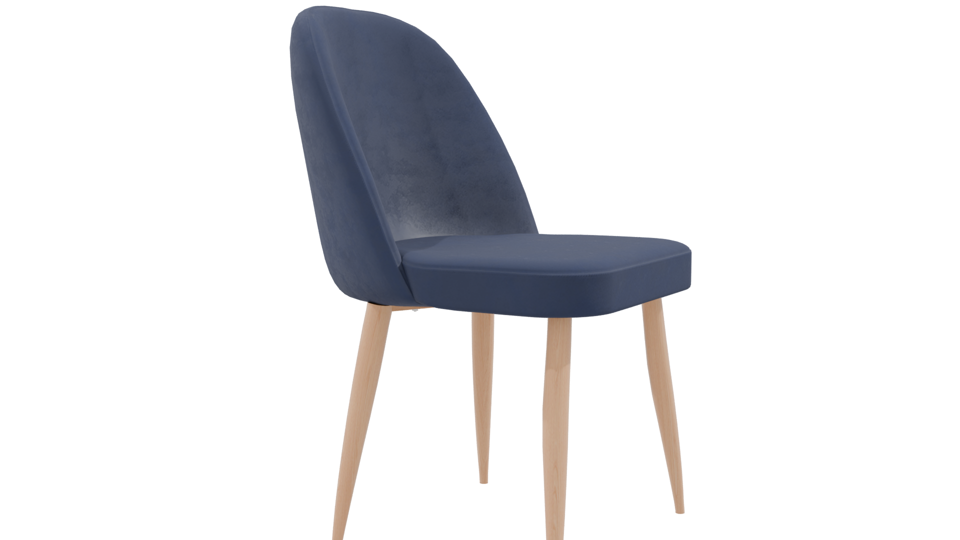 Elegant Modern Dining Chair 3D - Professional 3D Model Render 24