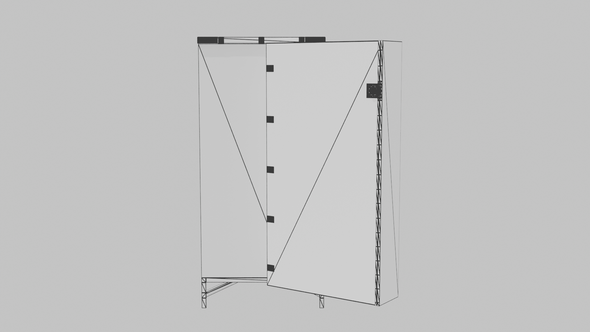 Basement Home Bar Facundo 3D Model - Professional 3D Model Render 9