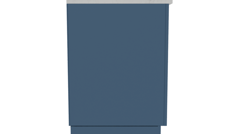 Stylish Modern Kitchen Cabinet 3D - Professional 3D Model Render 8