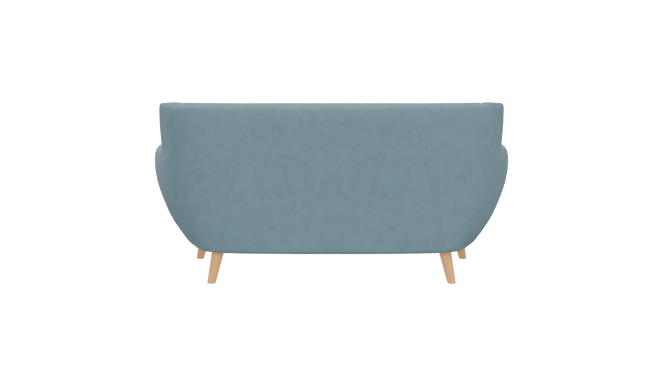 Stylish Mid-Century Sofa Model - Professional 3D Model Render 5