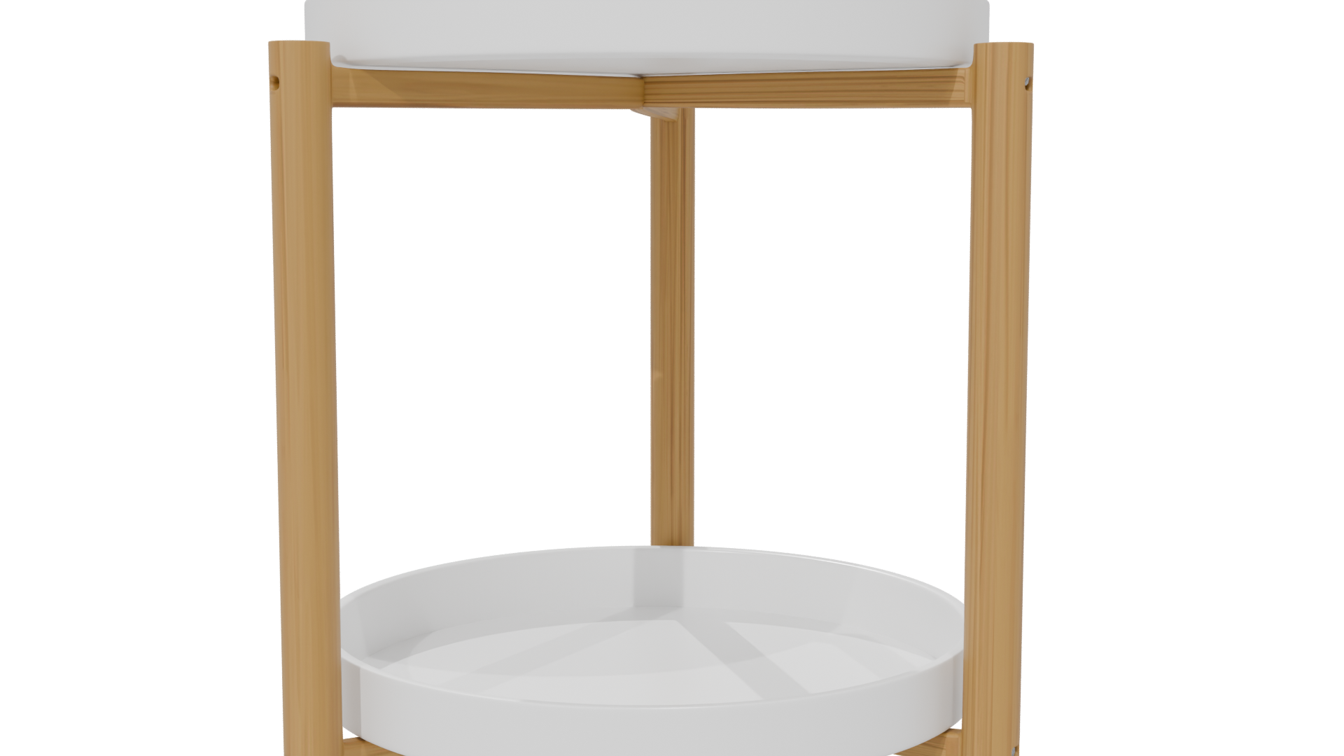 Minimalist Modern Round Table 3D - Professional 3D Model Render 6