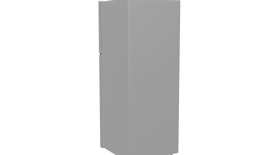 Top Mount WINIA Refrigerator 3D Model - Professional 3D Model Render 4