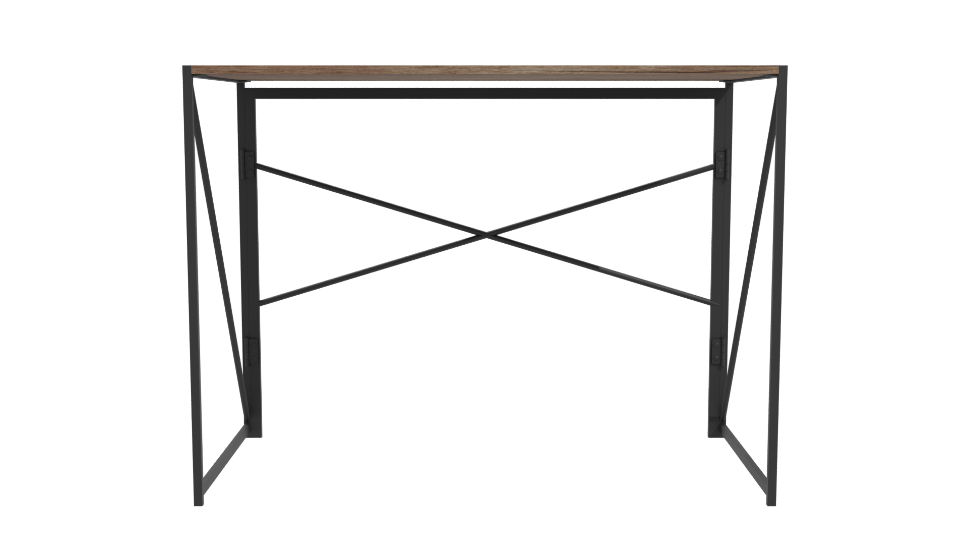 Industrial Style Wooden Table 3D - Professional 3D Model Render 11