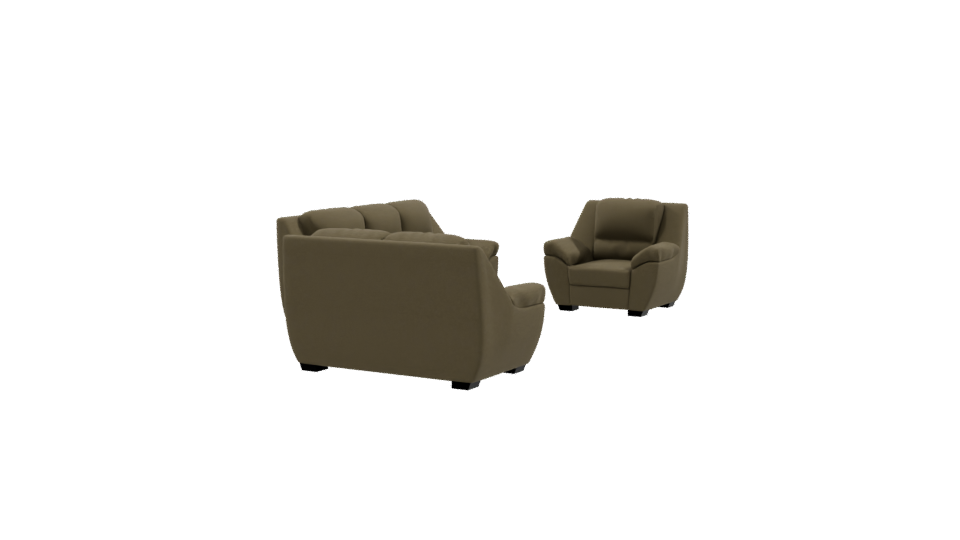 Cozy Modern Sofa Set 3D - Professional 3D Model Render 9