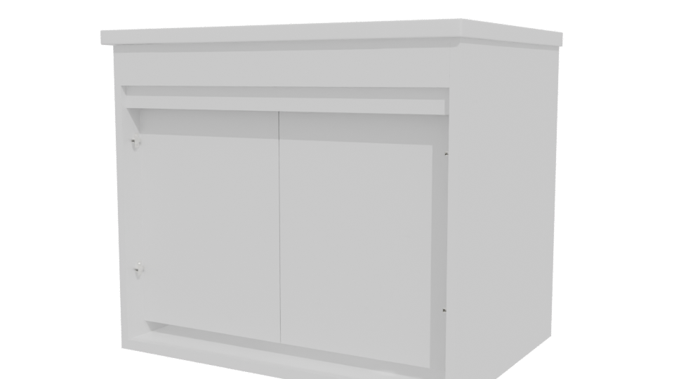 Stylish Modern Storage Box - Professional 3D Model Render 12