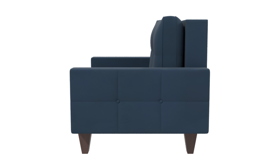 Stylish Modern Loveseat 3D Model - Professional 3D Model Render 2