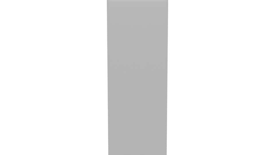 Sleek Stainless Steel Refrigerator 3D - Professional 3D Model Render 5