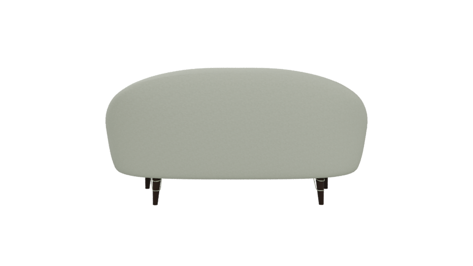 Contemporary Curved Upholstered Sofa 3D Model - Professional 3D Model Render 5