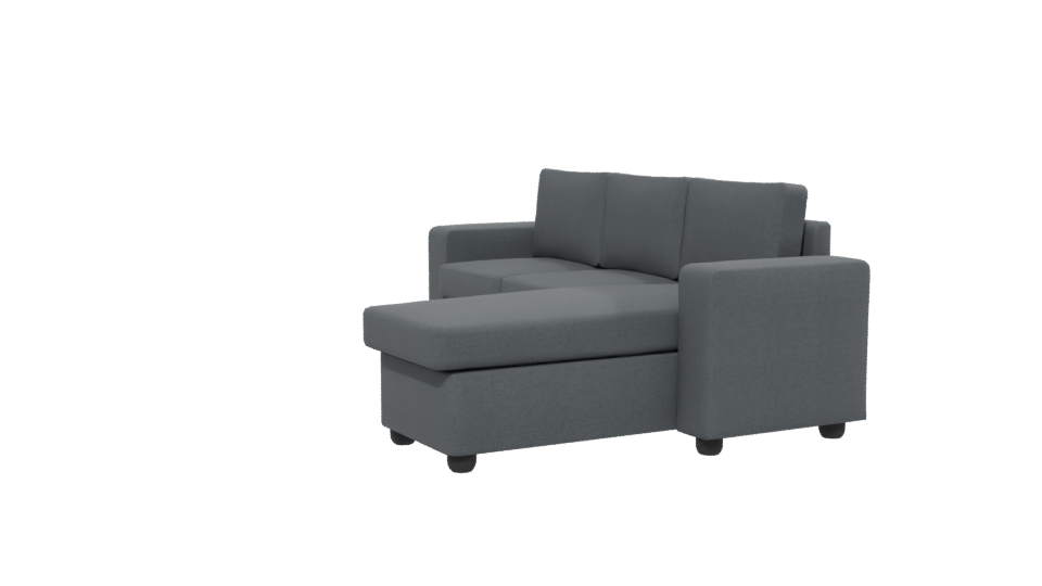 Stylish Sectional Couch 3D Model - Professional 3D Model Render 13
