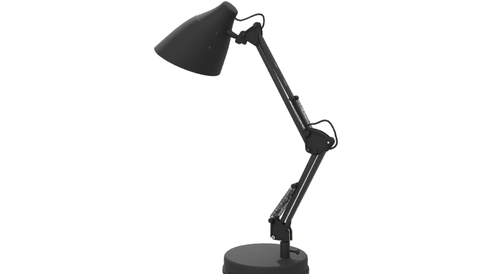 Modern Desk Lamp 3D Model - Professional 3D Model Render 6