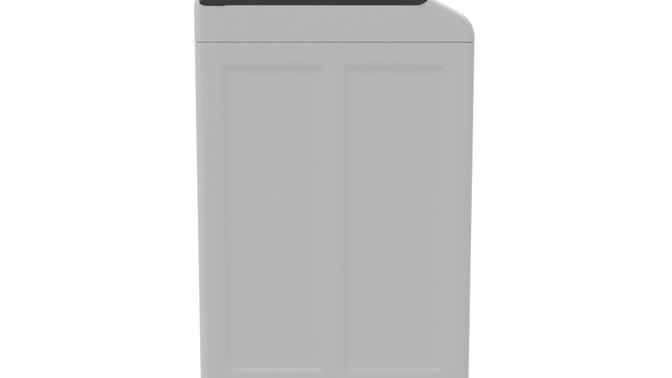 Compact Modern Washing Machine 3D - Professional 3D Model Render 8