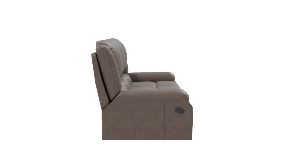 Stylish Modern Reclining Sofa 3D Model - Professional 3D Model Render 8