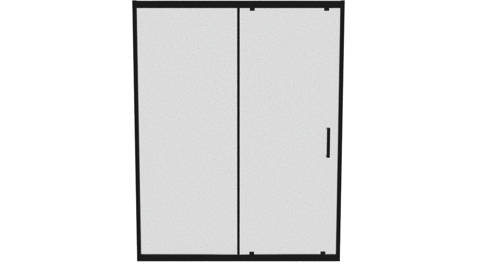 Sliding Door 150x190 cm Model - Professional 3D Model Render 11