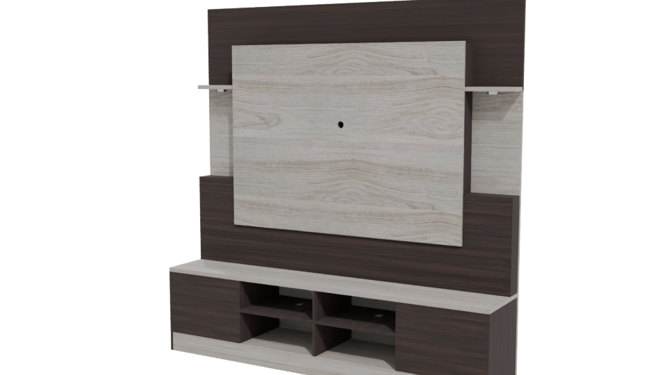 Contemporary TV Stand 3D Model - Professional 3D Model Render 12