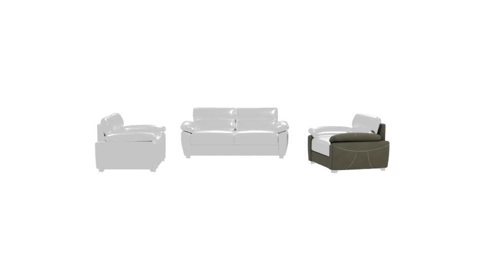 Contemporary Sofa Set 3D Model - Professional 3D Model Render 11