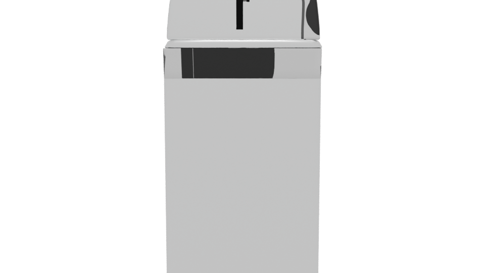 Stylish Gas Range Stove Model - Professional 3D Model Render 5