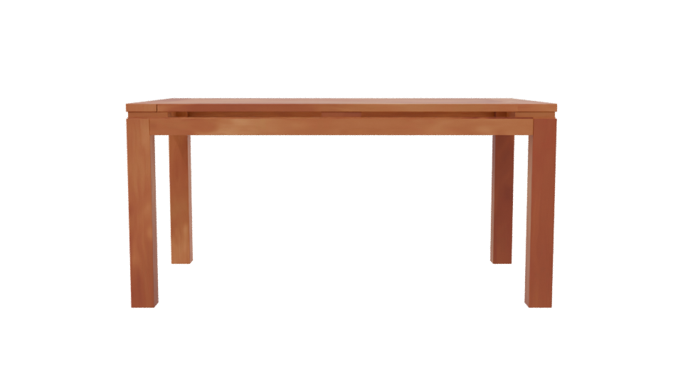 Modern Wooden Table Model 3D - Professional 3D Model Render 8