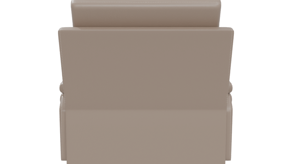 Elegant Modern Recliner Sofa 3D Model - Professional 3D Model Render 5