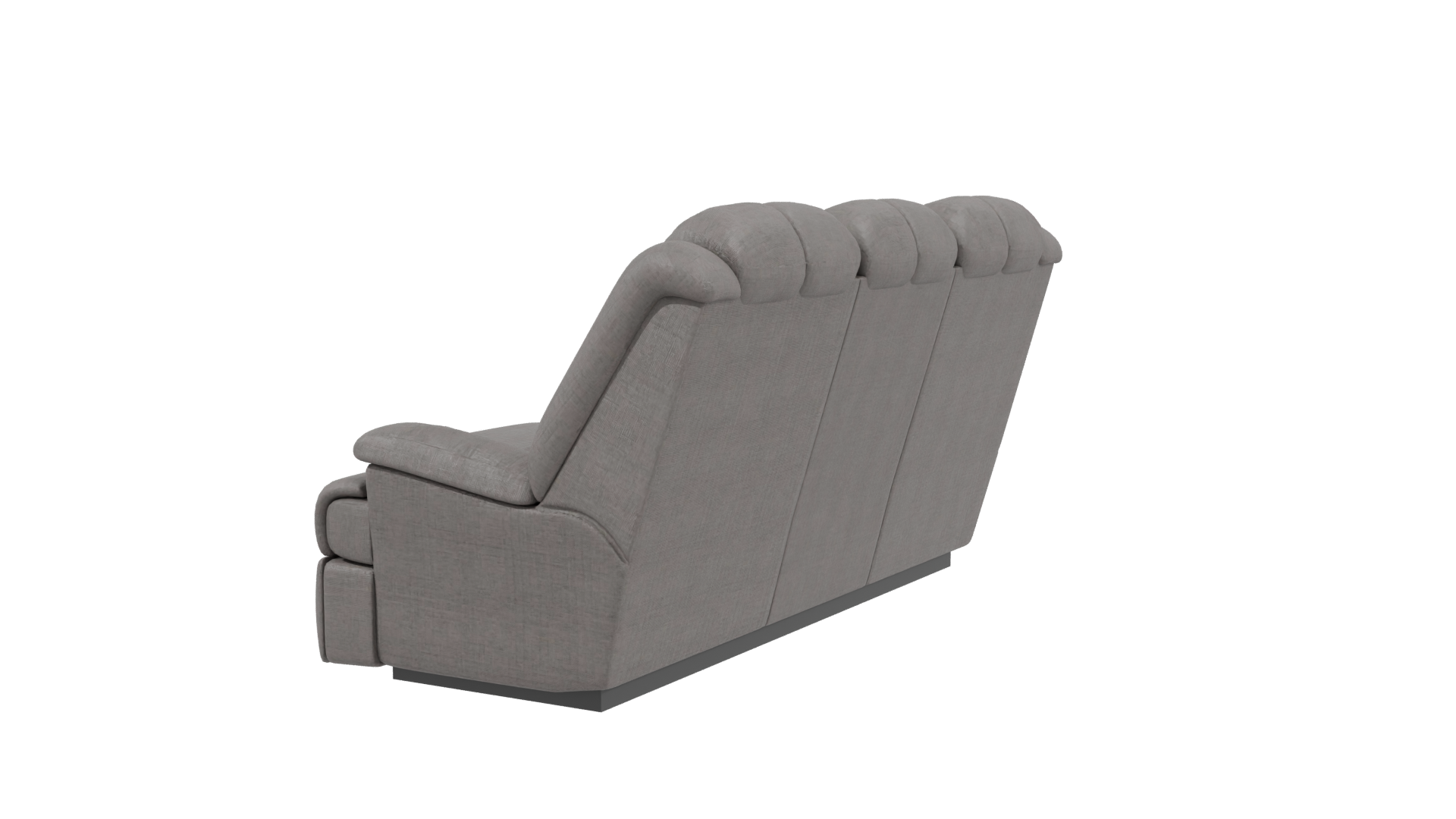 Stylish Reclining Sofa 3D Model - Professional 3D Model Render 3