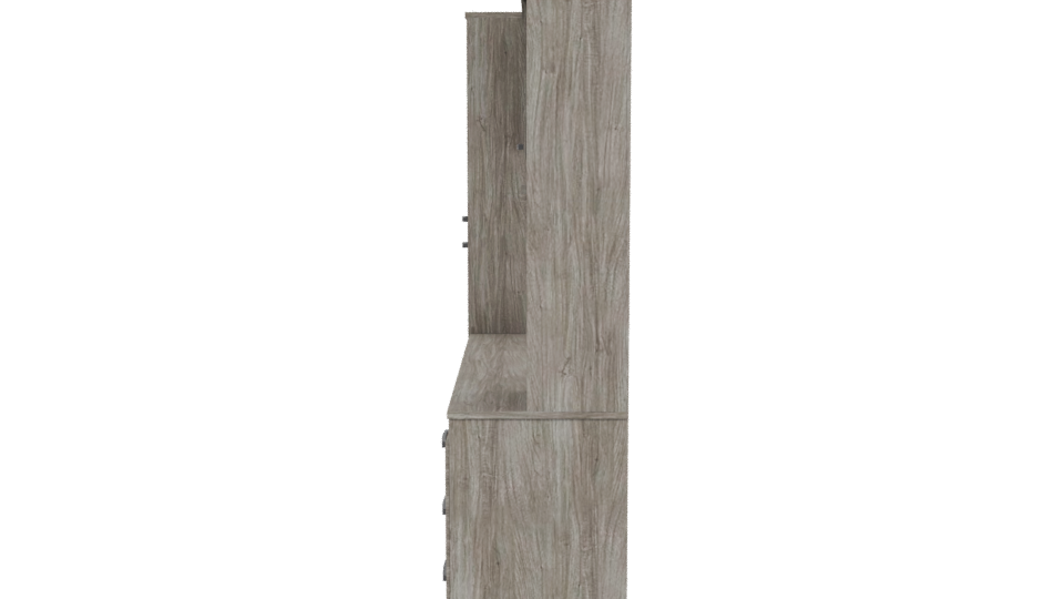 Stylish Modern Cabinet 3D Model - Professional 3D Model Render 2