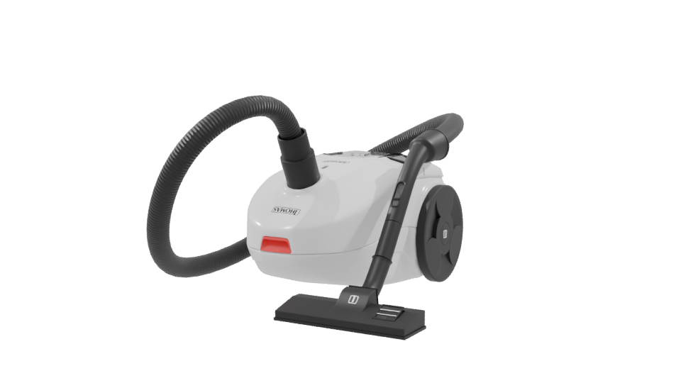 Compact Modern Vacuum Cleaner 3D - Professional 3D Model Render 9