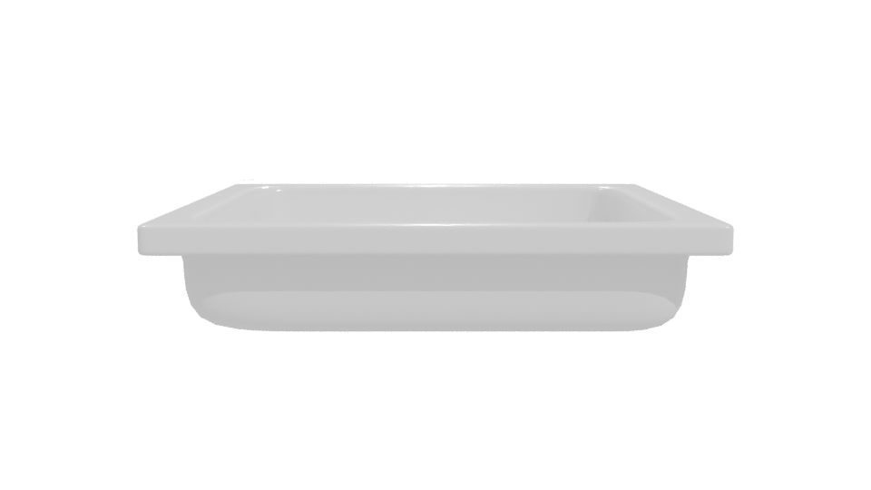 Contemporary Square Kitchen Sink 3D Model - Professional 3D Model Render 11