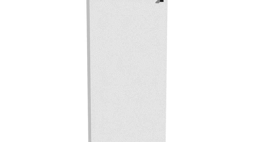 Stylish Vertical Refrigerator Model - Professional 3D Model Render 11