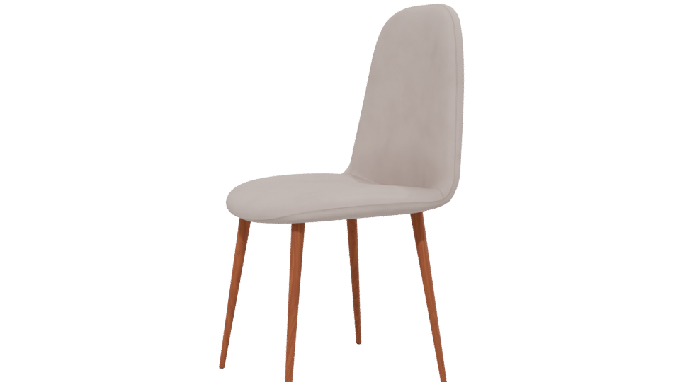 Stylish Modern Dining Chair 3D - Professional 3D Model Render 13