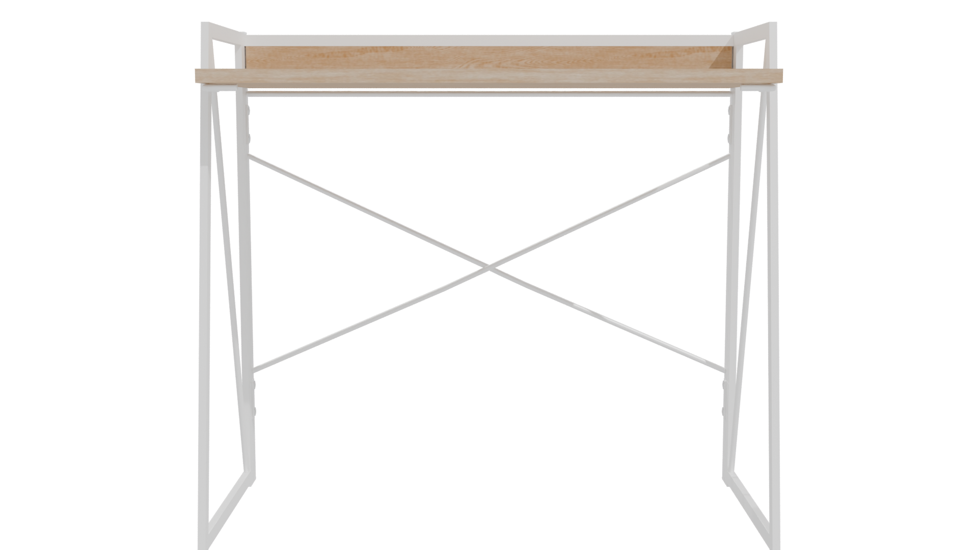 Minimalist Office Desk 3D Model - Professional 3D Model Render 11