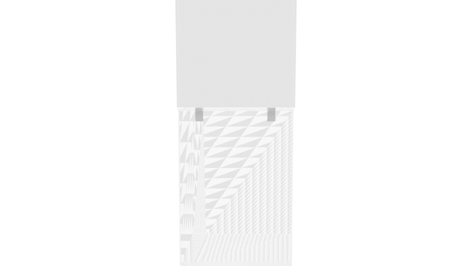 Compact Chest Freezer 3D Model - Professional 3D Model Render 5