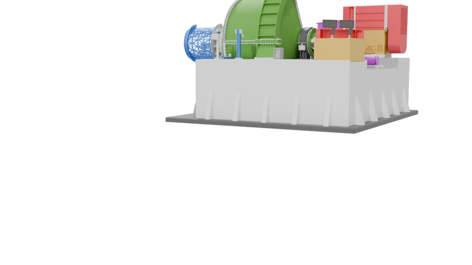 Industrial Machinery 3D Model - Professional 3D Model Render 6