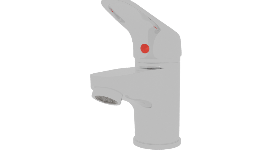 Stainless Steel Water Cooler Model - Professional 3D Model Render 12