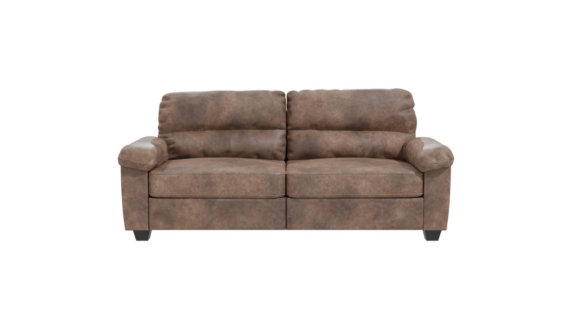 Stylish Leather Sofa Model - Professional 3D Model Render 11
