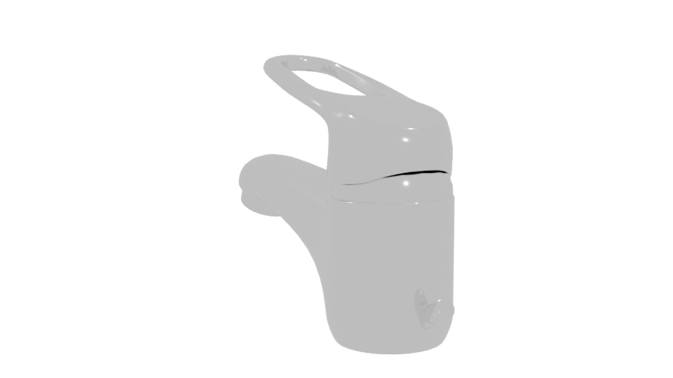 Stylized Metal Valve 3D Model - Professional 3D Model Render 4