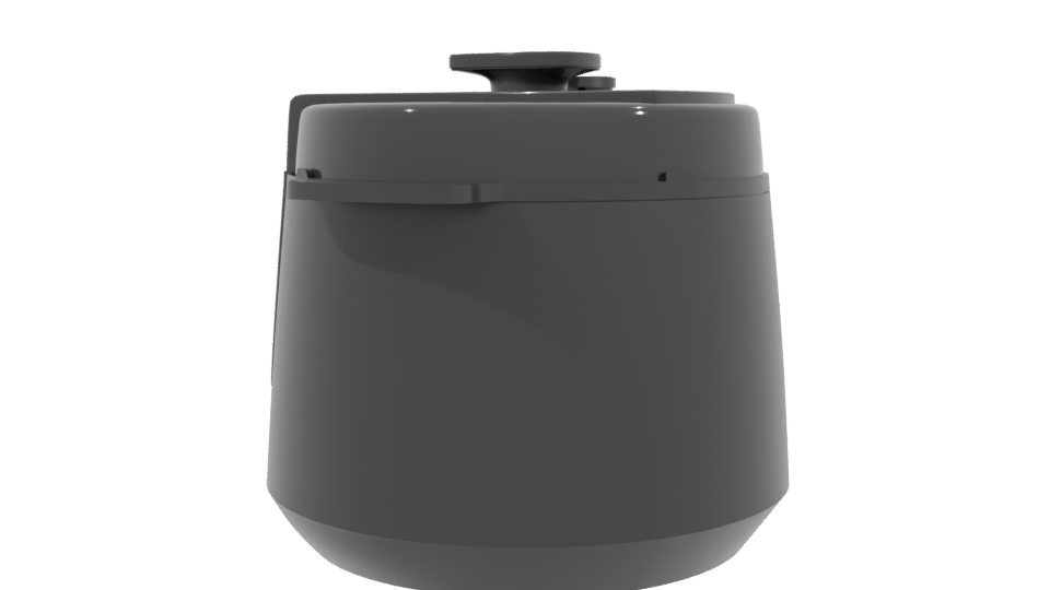 Versatile Electric Multi-Cooker 3D Model - Professional 3D Model Render 3