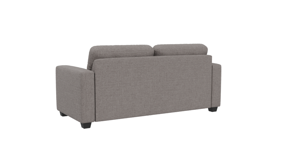 Stylish Modern Fabric Sofa 3D Model - Professional 3D Model Render 4
