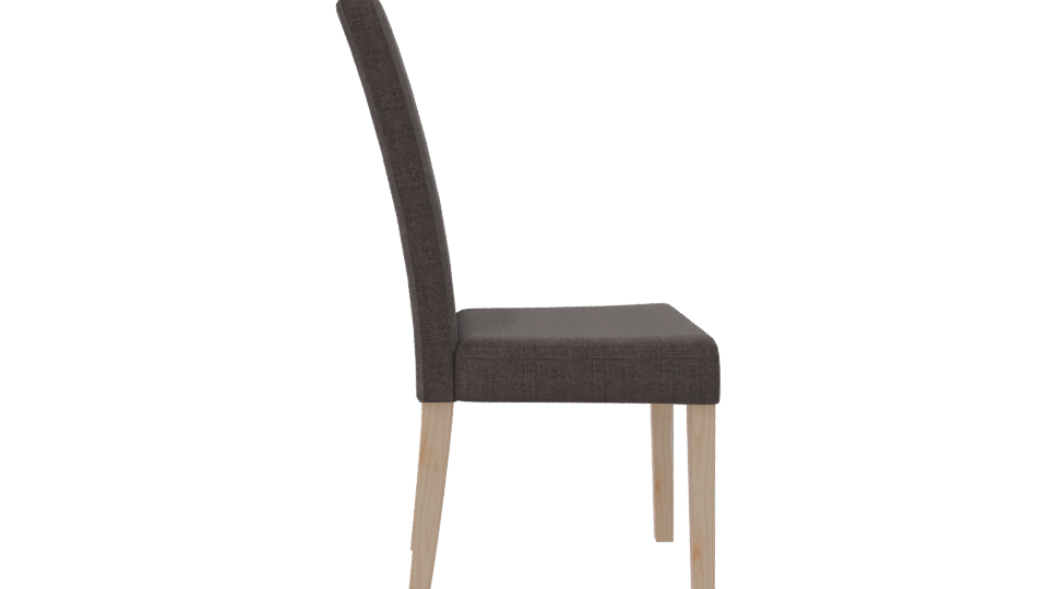Stylish Fabric Dining Chair 3D - Professional 3D Model Render 8
