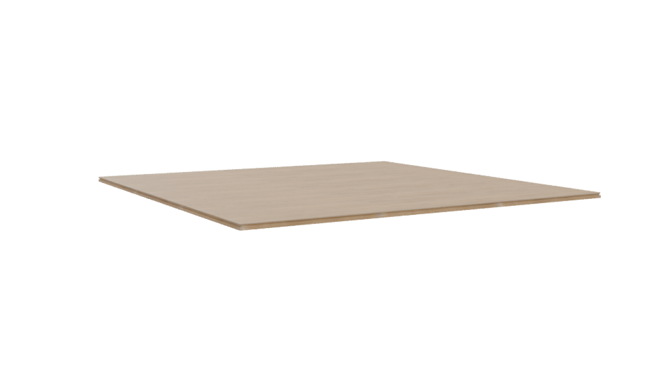 Sleek Wooden Panel Flooring 3D Model - Professional 3D Model Render 10