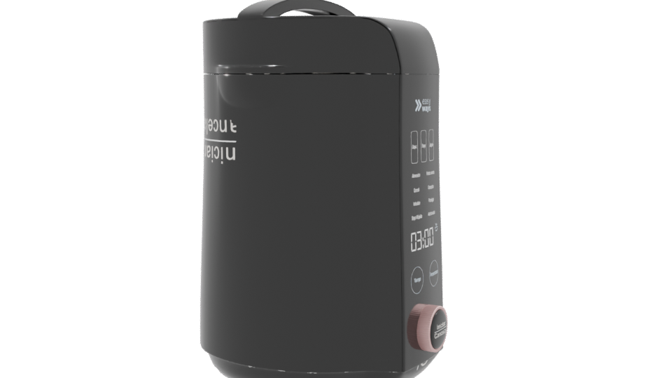 Stylish Multifunctional Electric Kettle 3D Model - Professional 3D Model Render 9