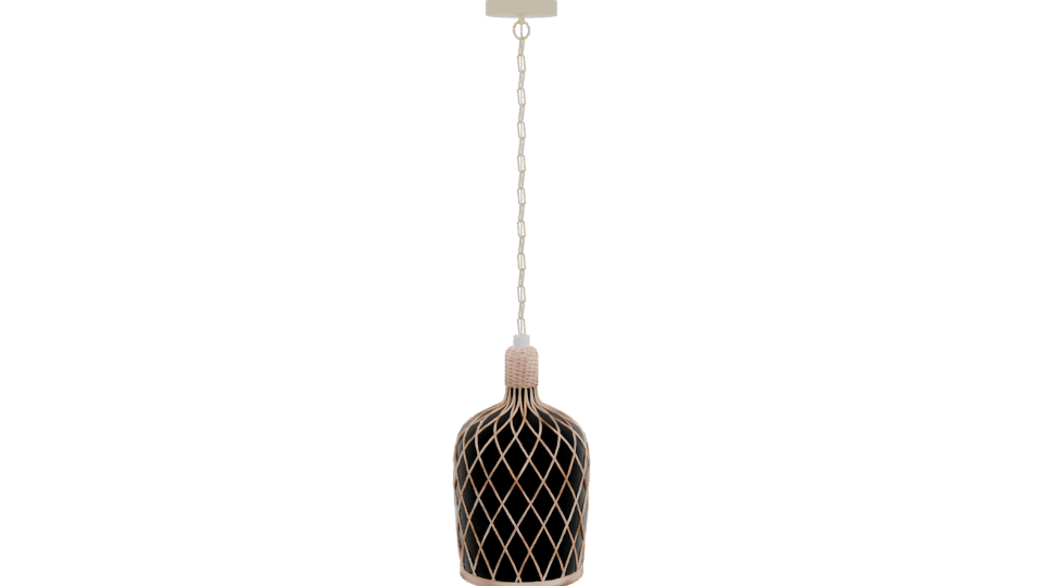Stylish Pendant Light Fixture 3D - Professional 3D Model Render 10