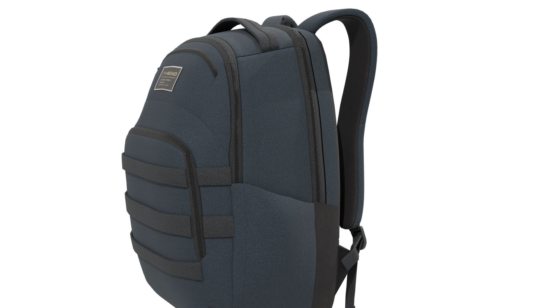 Mochila Mito Negra Backpack 3D - Professional 3D Model Render 13