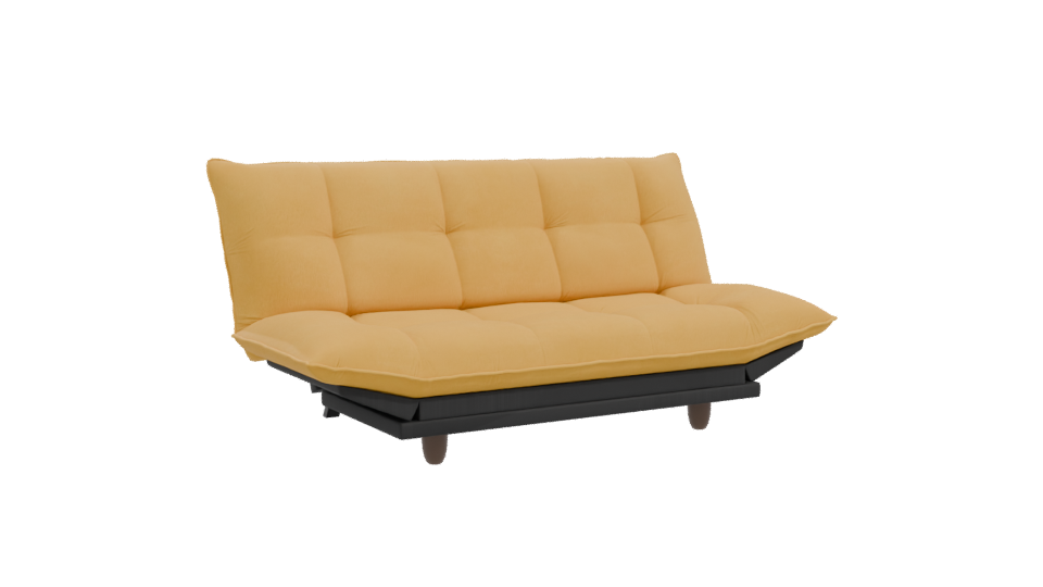 Modern Futon Pillow 3D Model - Professional 3D Model Render 10